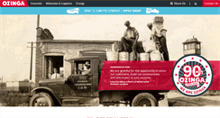 Desktop Screenshot of ozinga.com